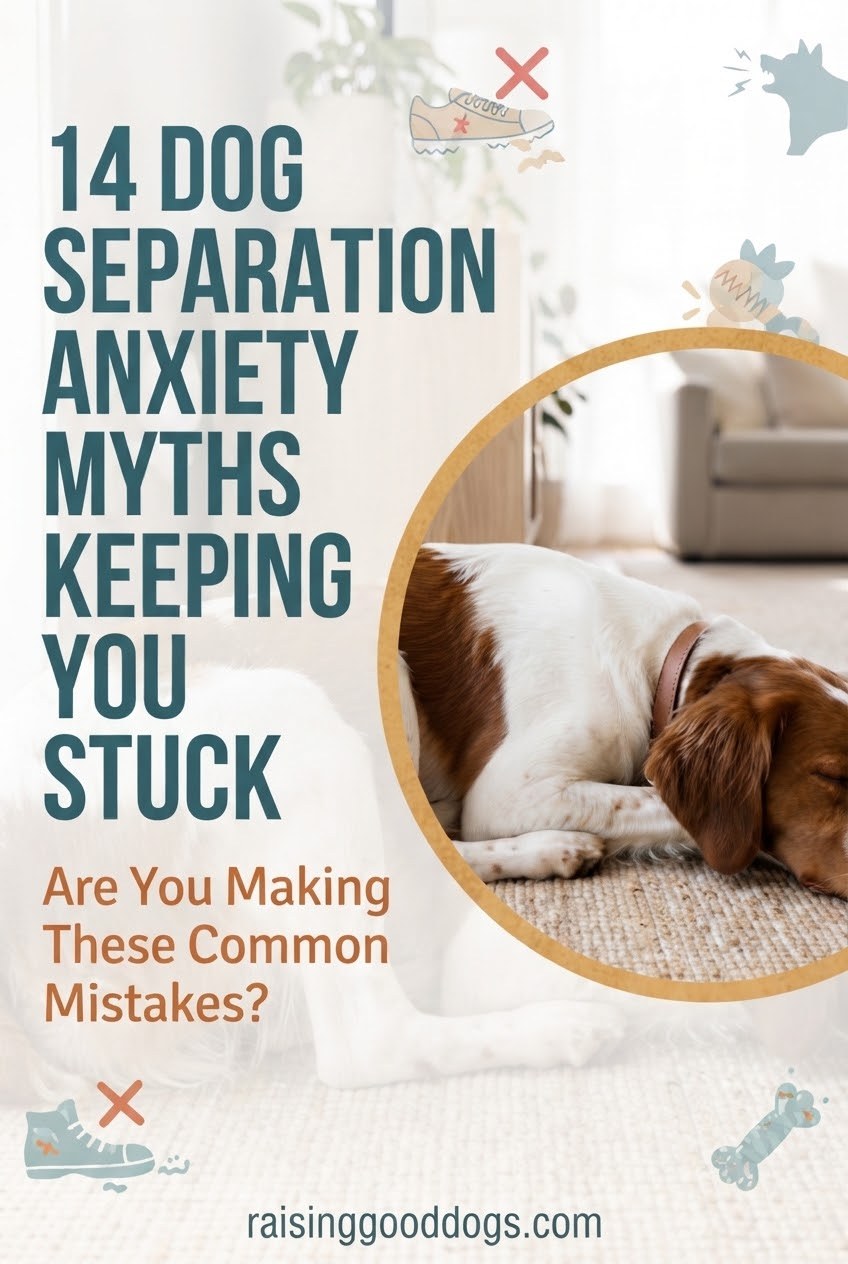 14 Dog Separation Anxiety Myths Keeping You Stuck