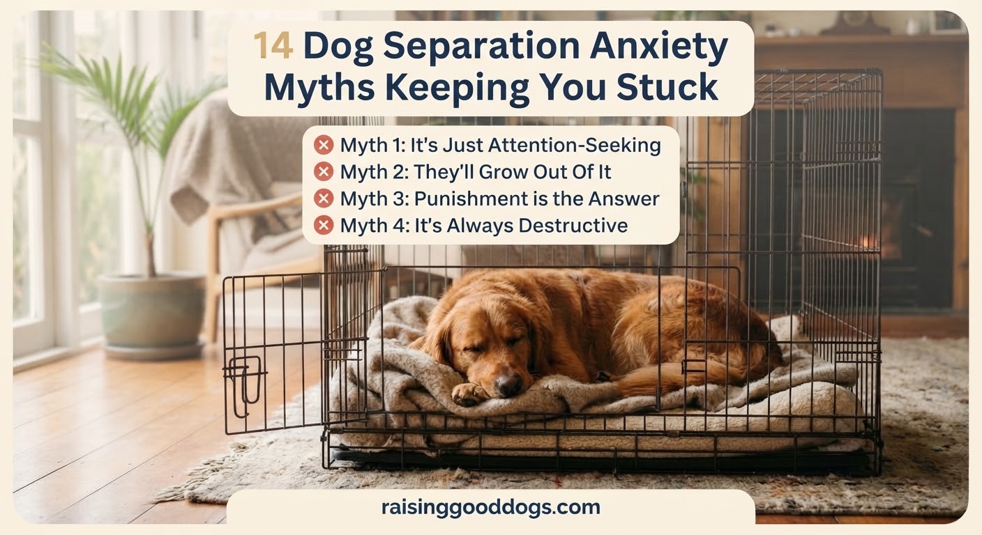 14 Dog Separation Anxiety Myths Keeping You Stuck