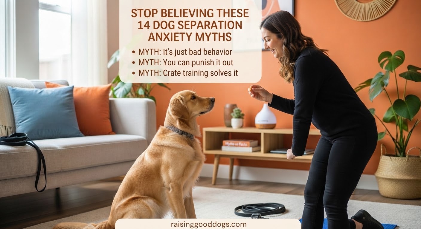 Stop Believing These 14 Dog Separation Anxiety Myths