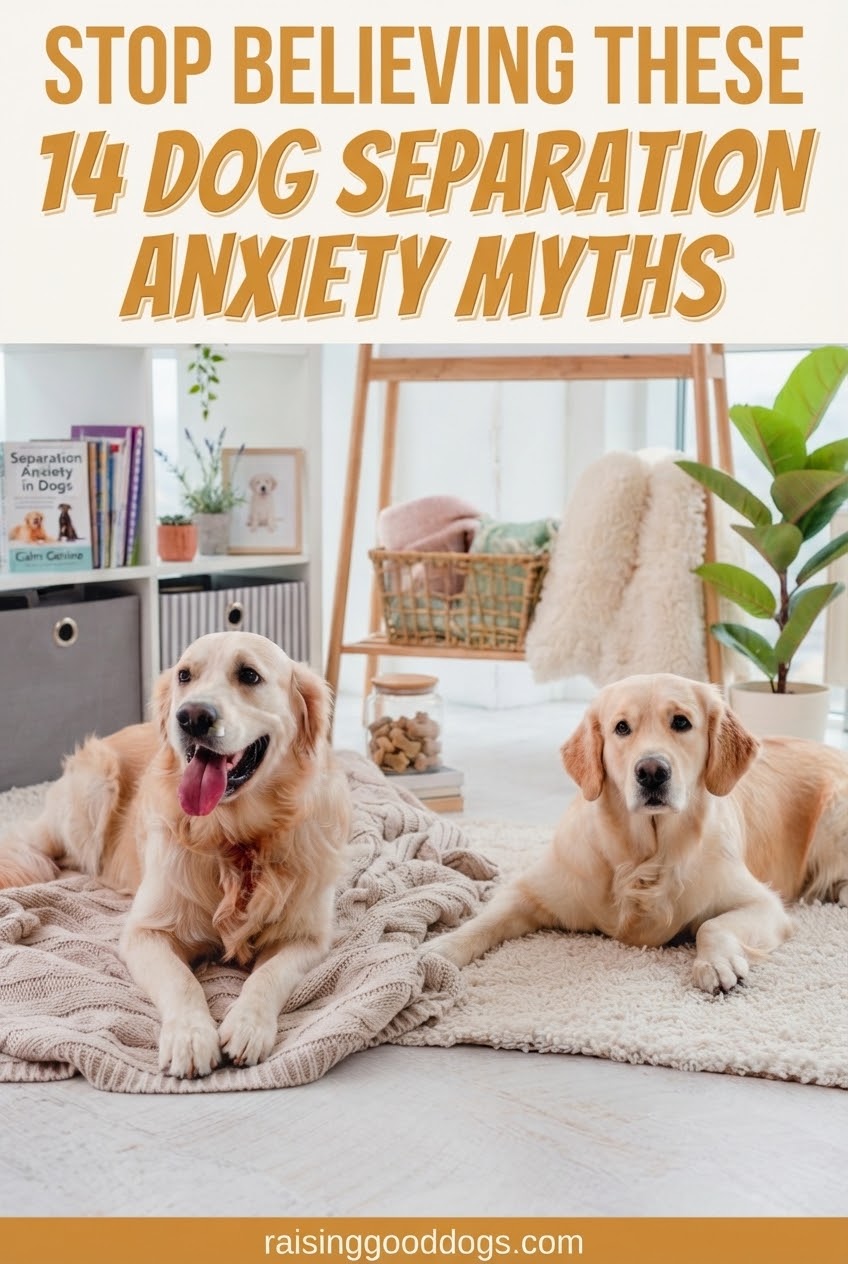 Stop Believing These 14 Dog Separation Anxiety Myths