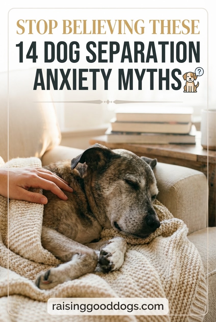 Stop Believing These 14 Dog Separation Anxiety Myths