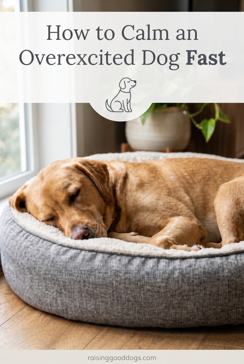 How to Calm an Overexcited Dog Fast