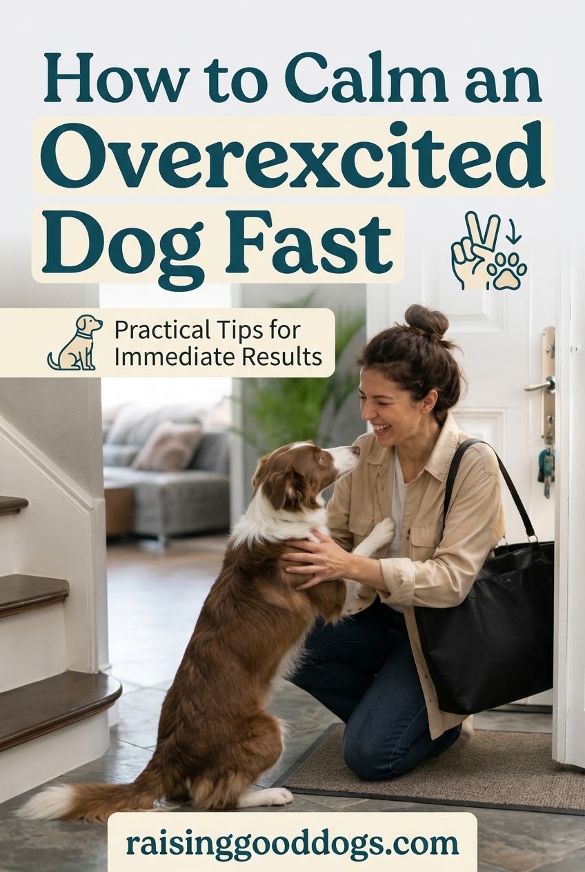 How to Calm an Overexcited Dog Fast