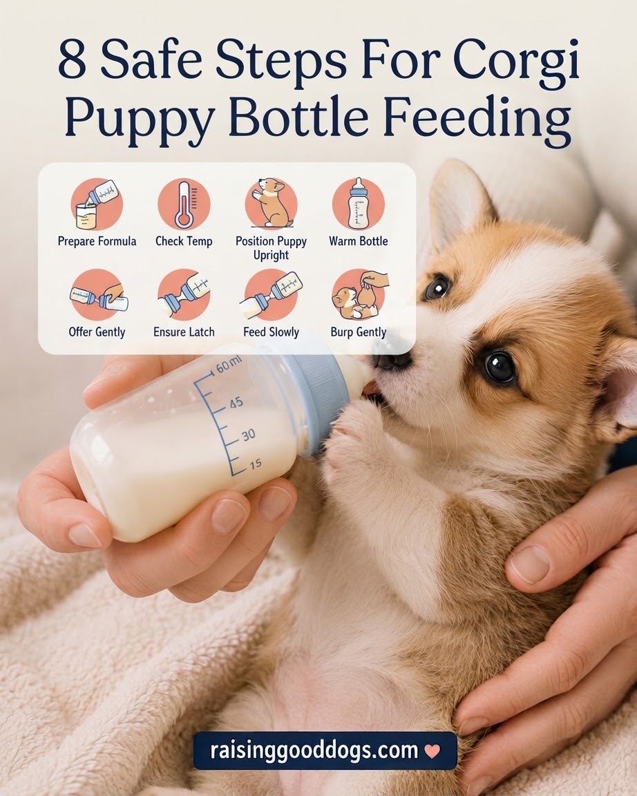 8 Safe Steps For Corgi Puppy Bottle Feeding