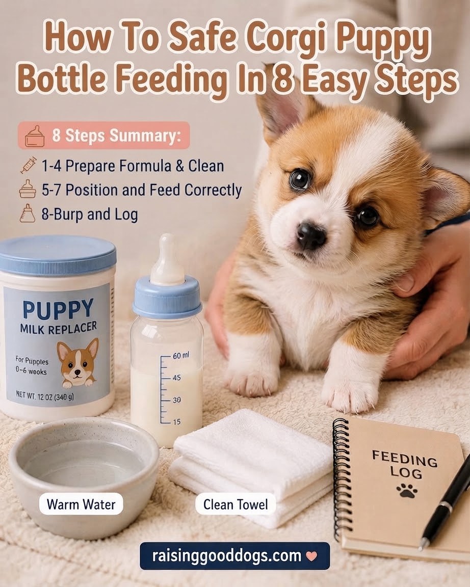 How To Safe Corgi Puppy Bottle Feeding In 8 Easy Steps