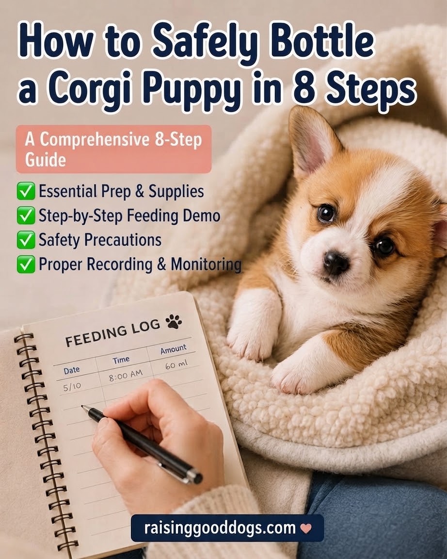 How to Safely Bottle Feed a Corgi Puppy in 8 Steps