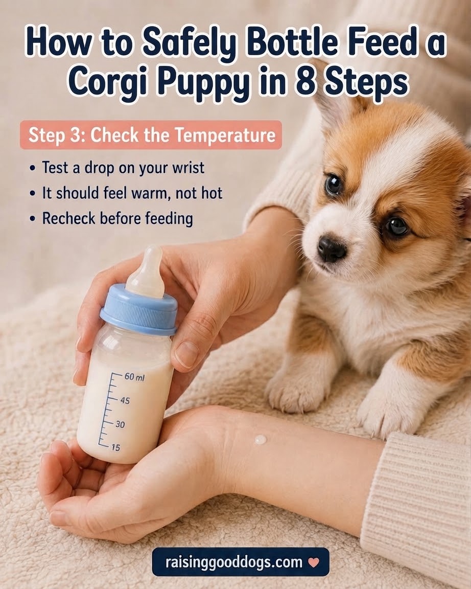 How to Safely Bottle Feed a Corgi Puppy in 8 Steps