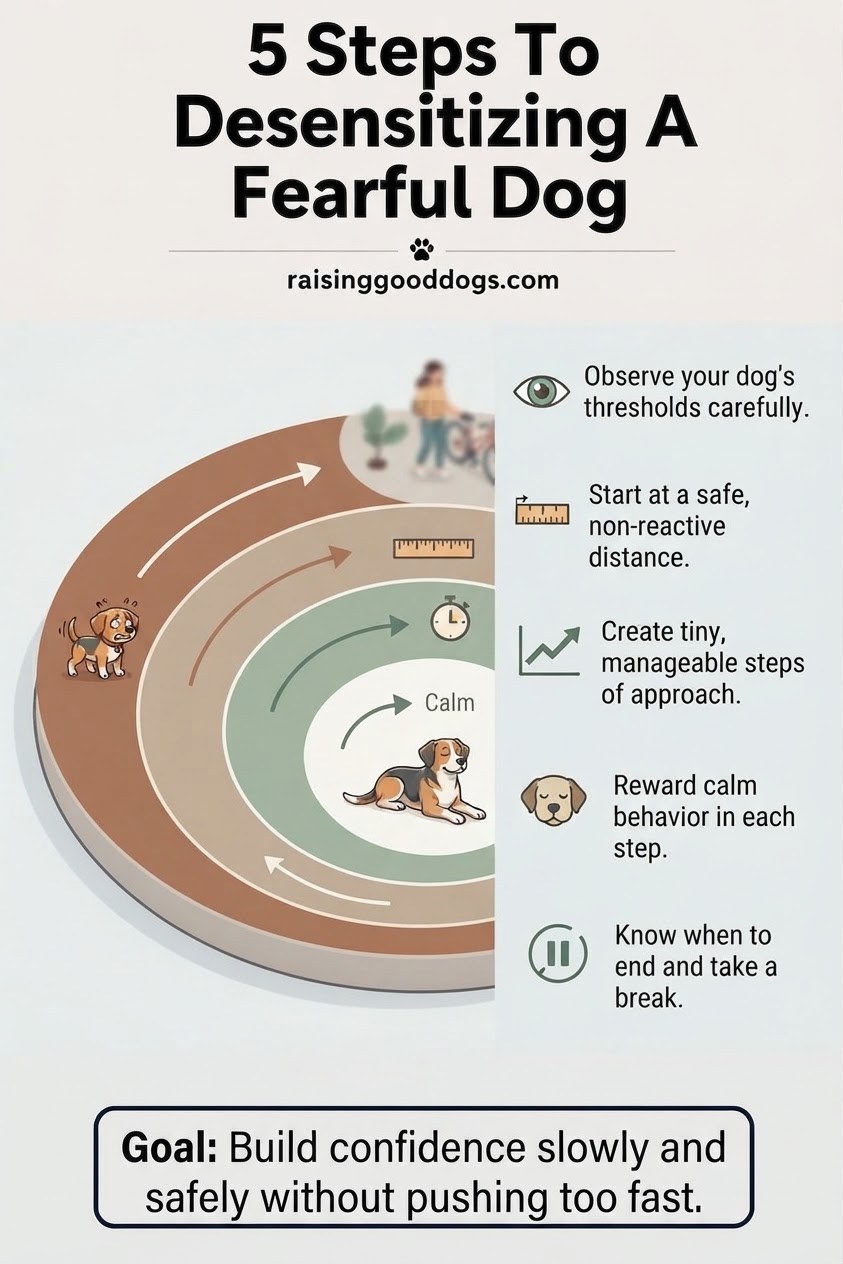 5 Steps To Desensitizing A Fearful Dog
