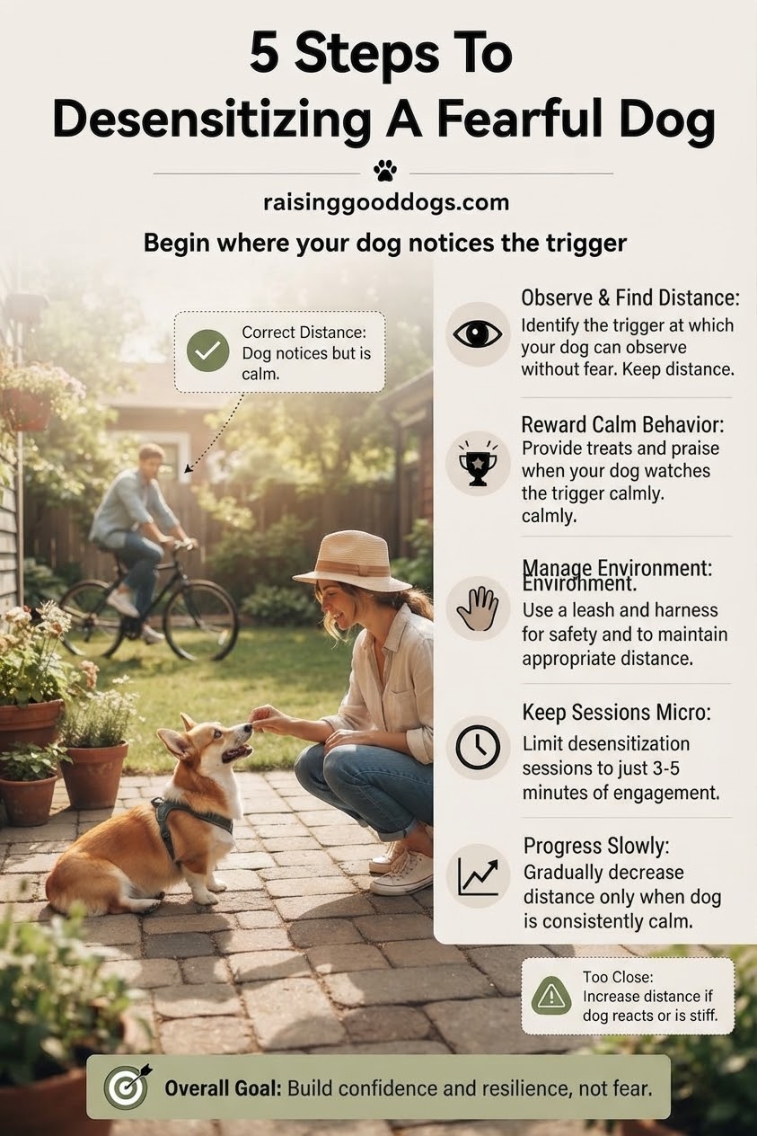 5 Steps To Desensitizing A Fearful Dog