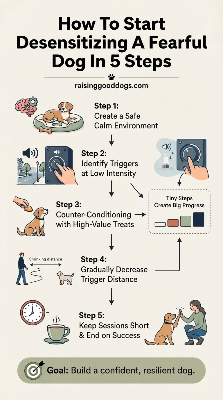 How To Start Desensitizing A Fearful Dog In 5 Steps