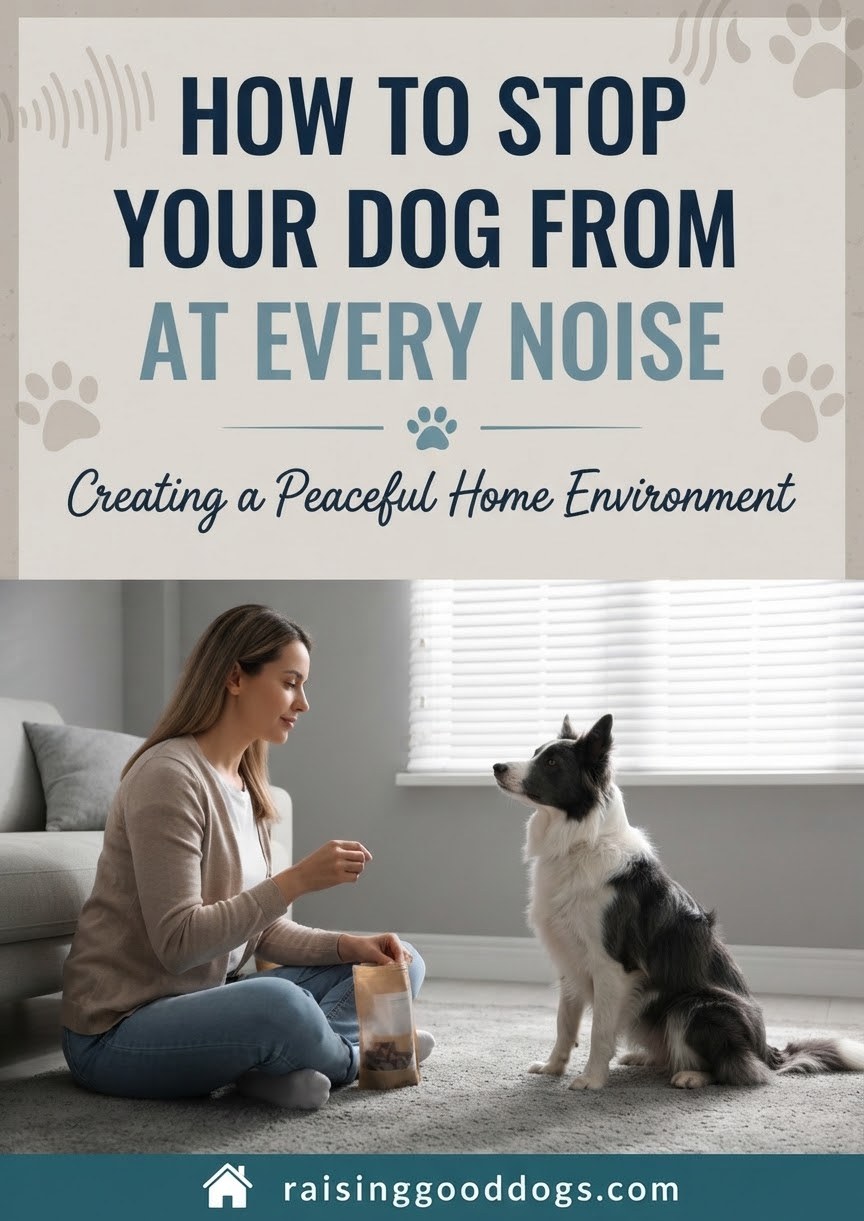 How To Stop Your Dog From Barking At Every Noise