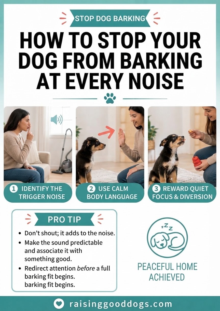 How to Stop Your Dog from Barking at Every Noise