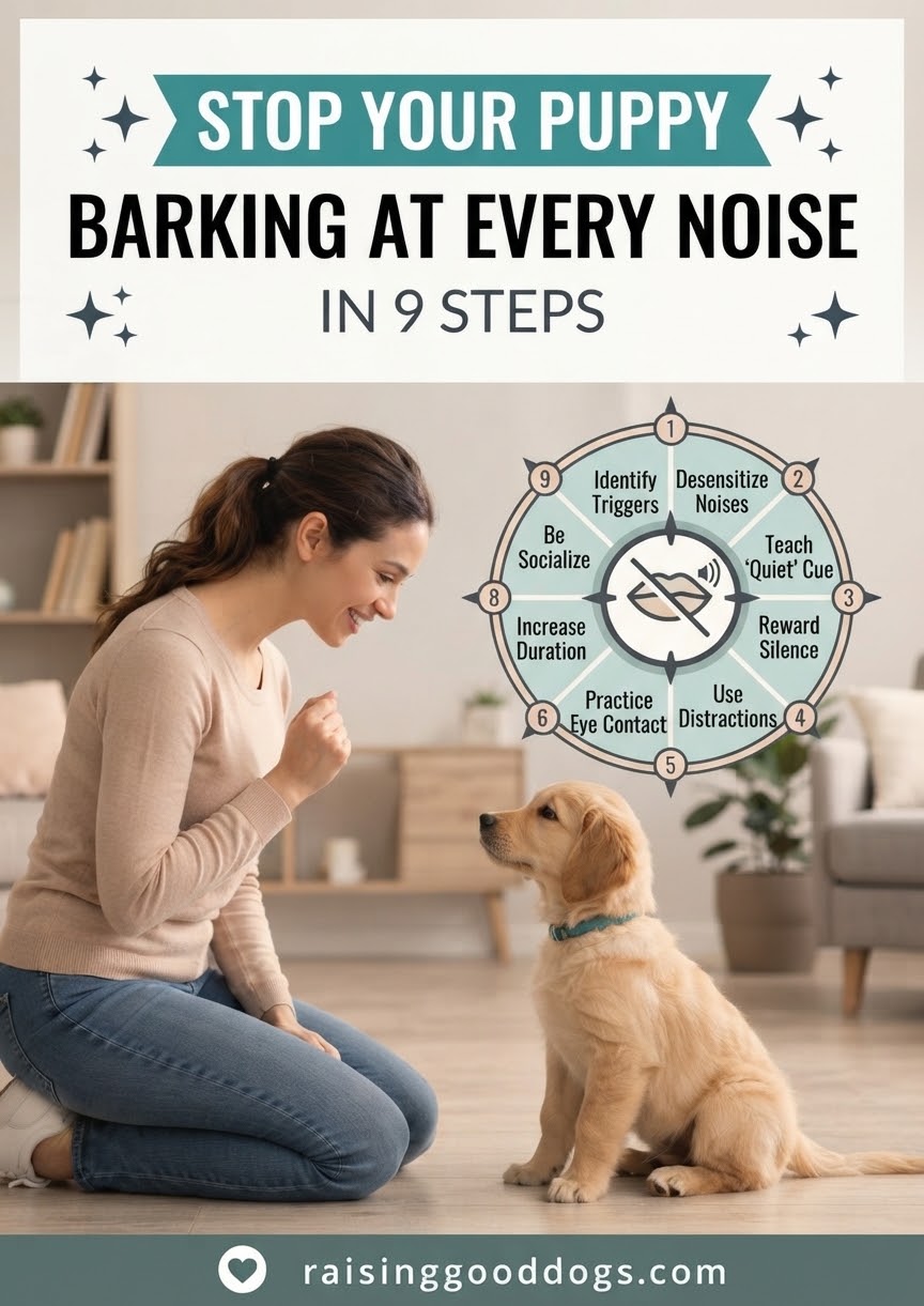 Stop Your Puppy Barking At Every Noise In 9 Steps