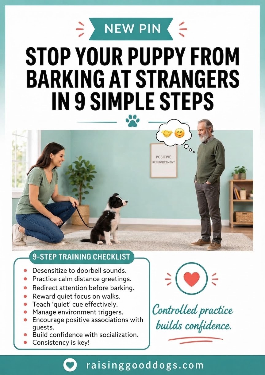 Stop Your Puppy From Barking At Strangers In 9 Simple Steps