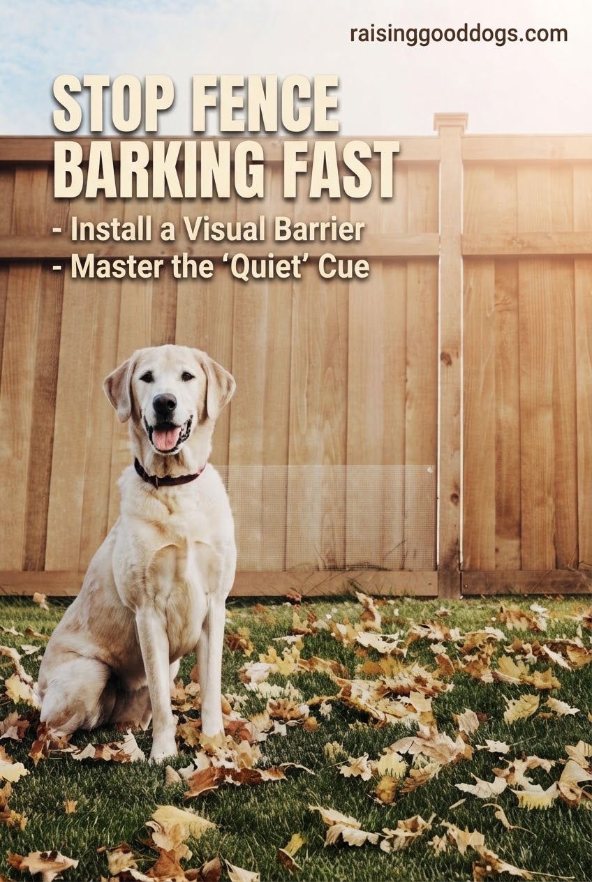 Stop Fence Barking Fast