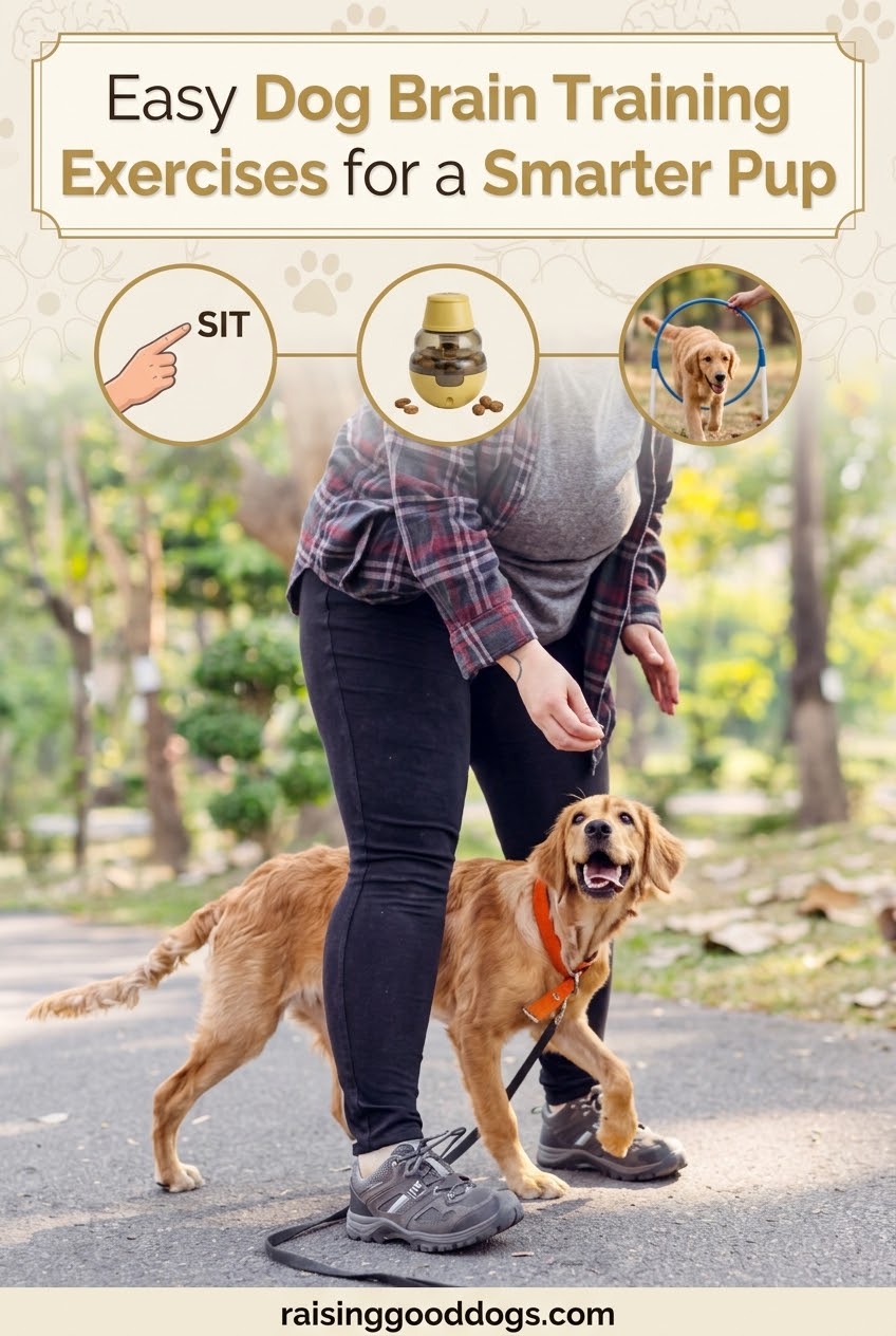 Easy Dog Brain Training Exercises for a Smarter Pup