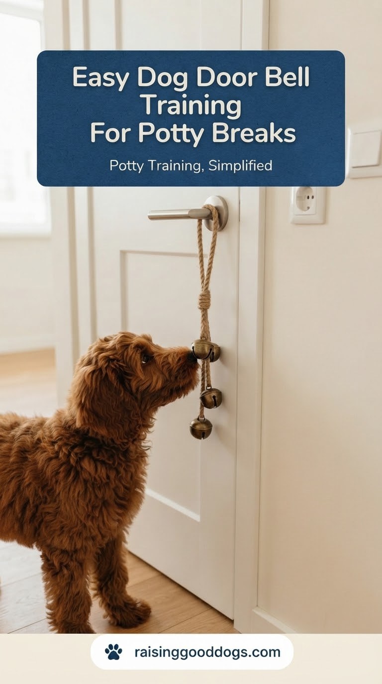 Easy Dog Door Bell Training For Potty Breaks