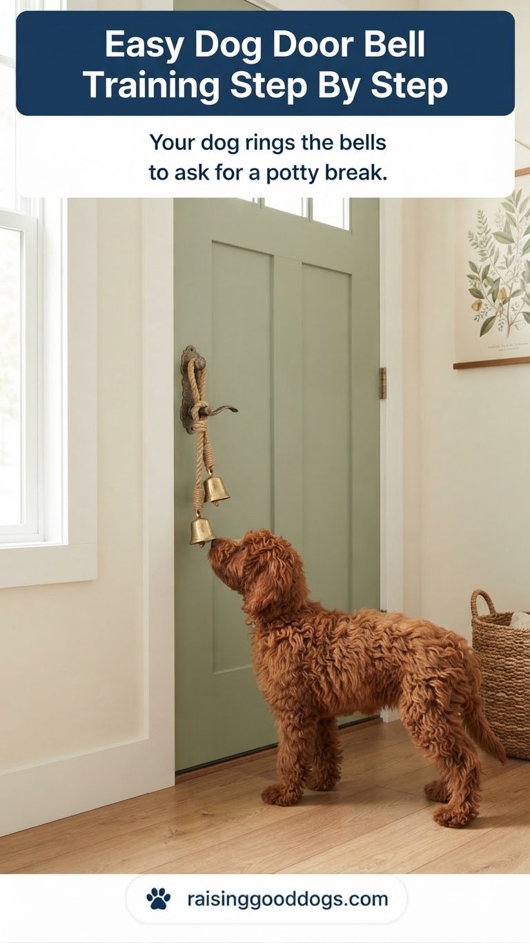 Easy Dog Door Bell Training Step By Step