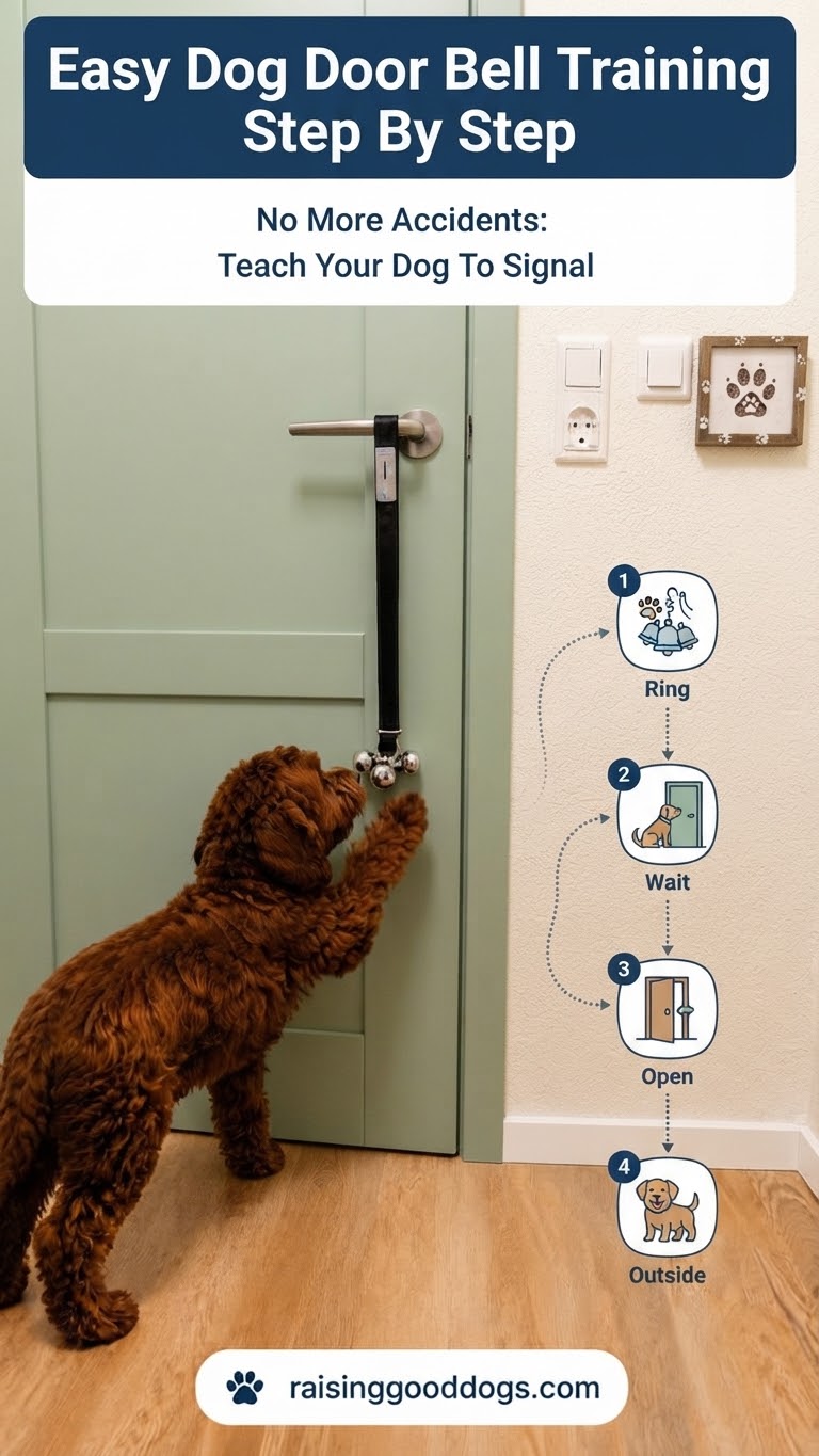 Easy Dog Door Bell Training Step By Step