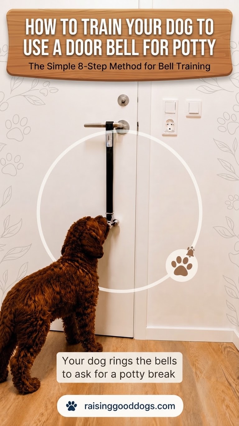 How To Train Your Dog To Use A Door Bell For Potty Breaks