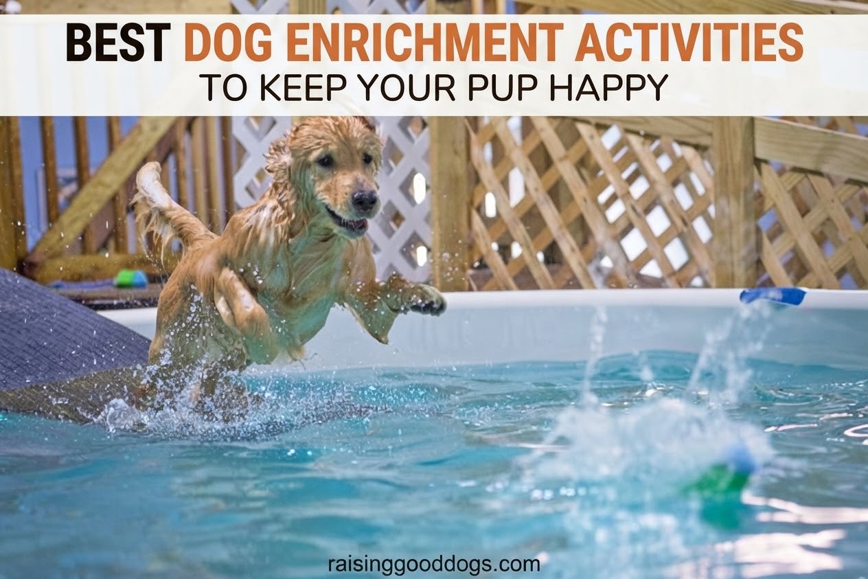 Best Dog Enrichment Activities to Keep Your Pup Happy