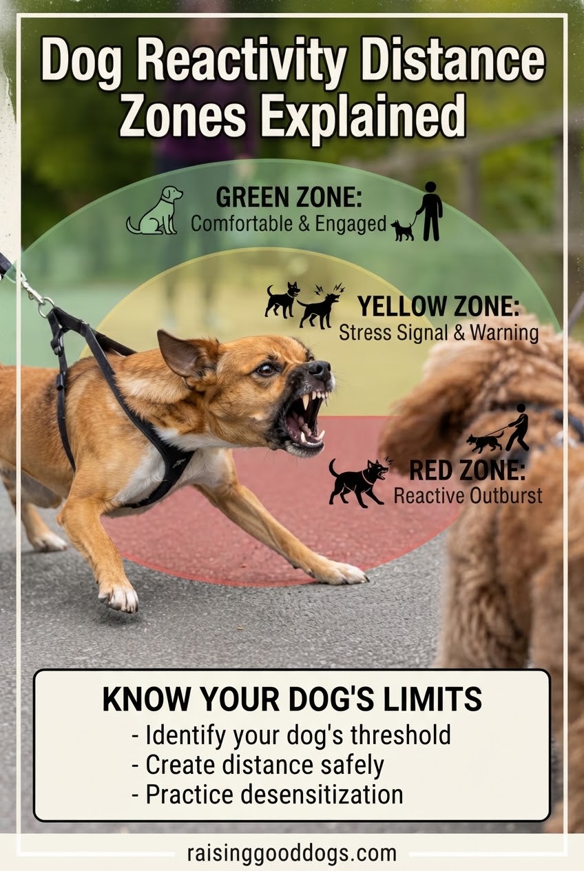 Dog Reactivity Distance Zones Explained