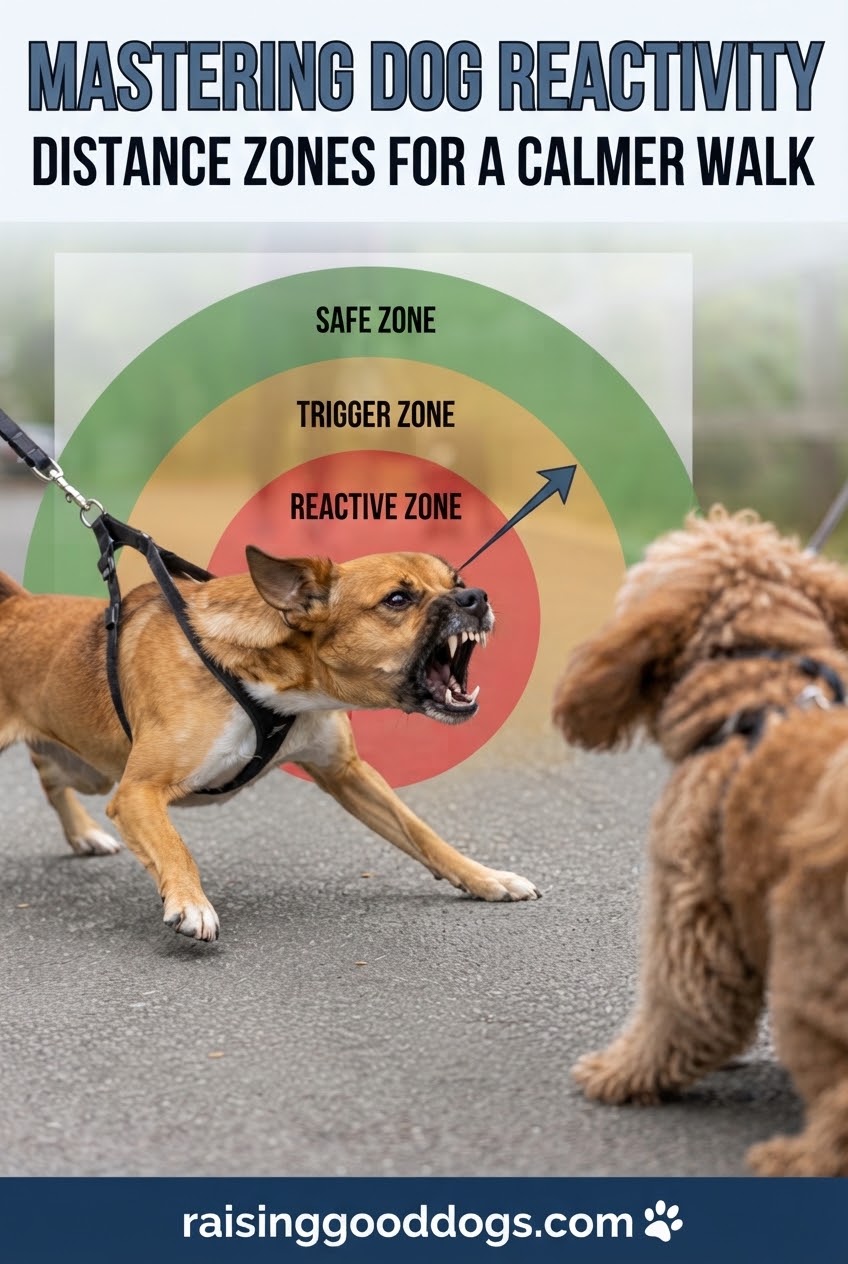 Mastering Dog Reactivity Distance Zones for a Calmer Walk