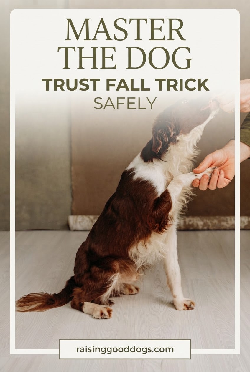 Master The Dog Trust Fall Trick Safely