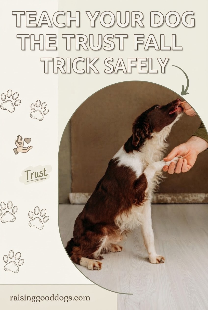Teach Your Dog The Trust Fall Trick Safely