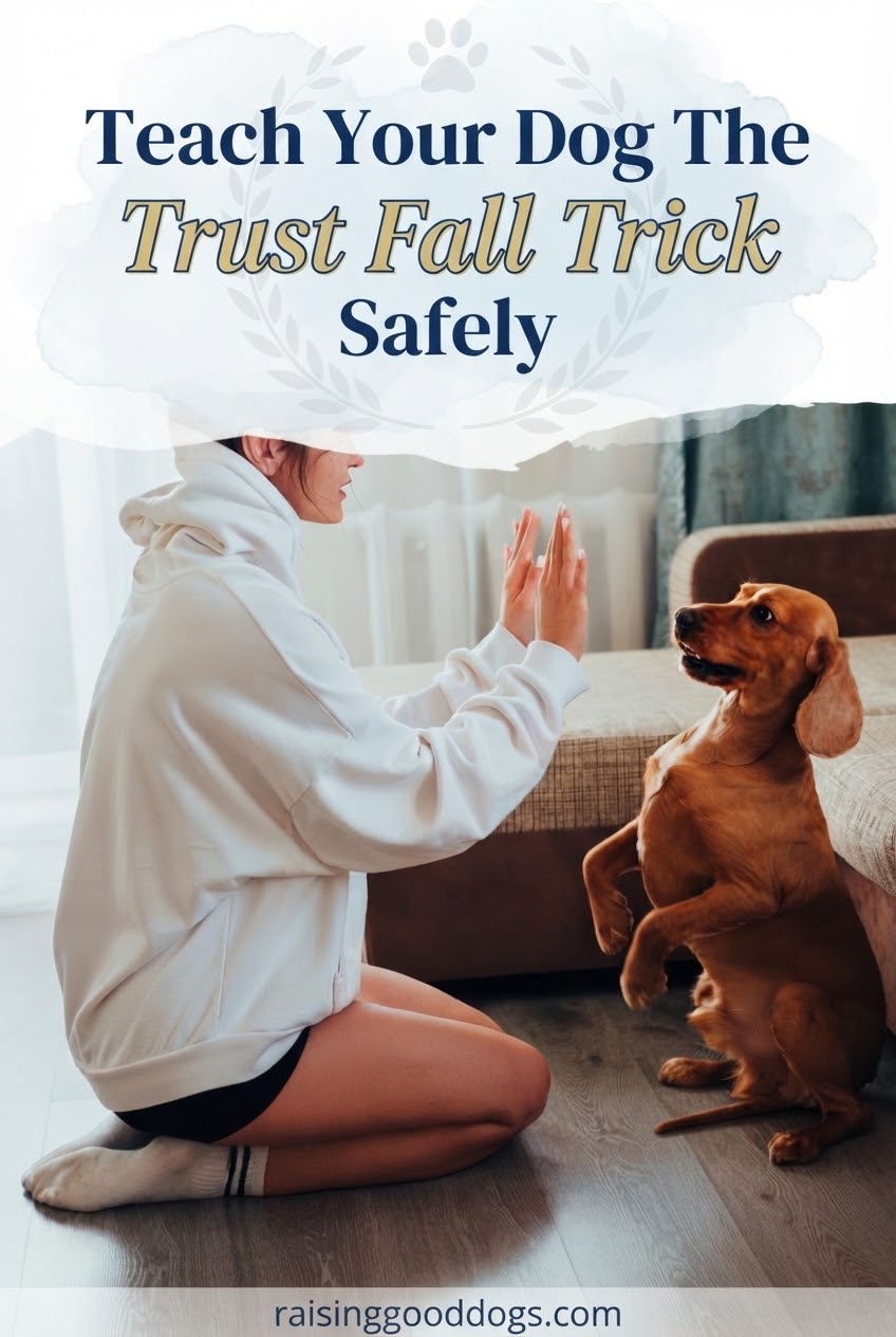 Teach Your Dog The Trust Fall Trick Safely