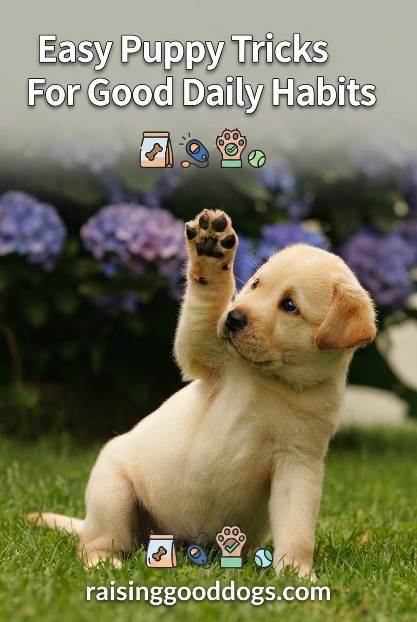 Easy Puppy Tricks For Good Daily Habits
