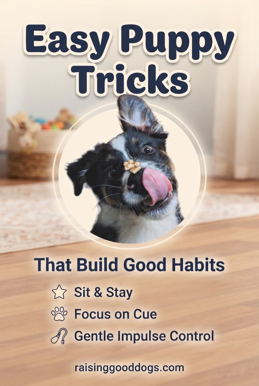 Easy Puppy Tricks That Build Good Habits