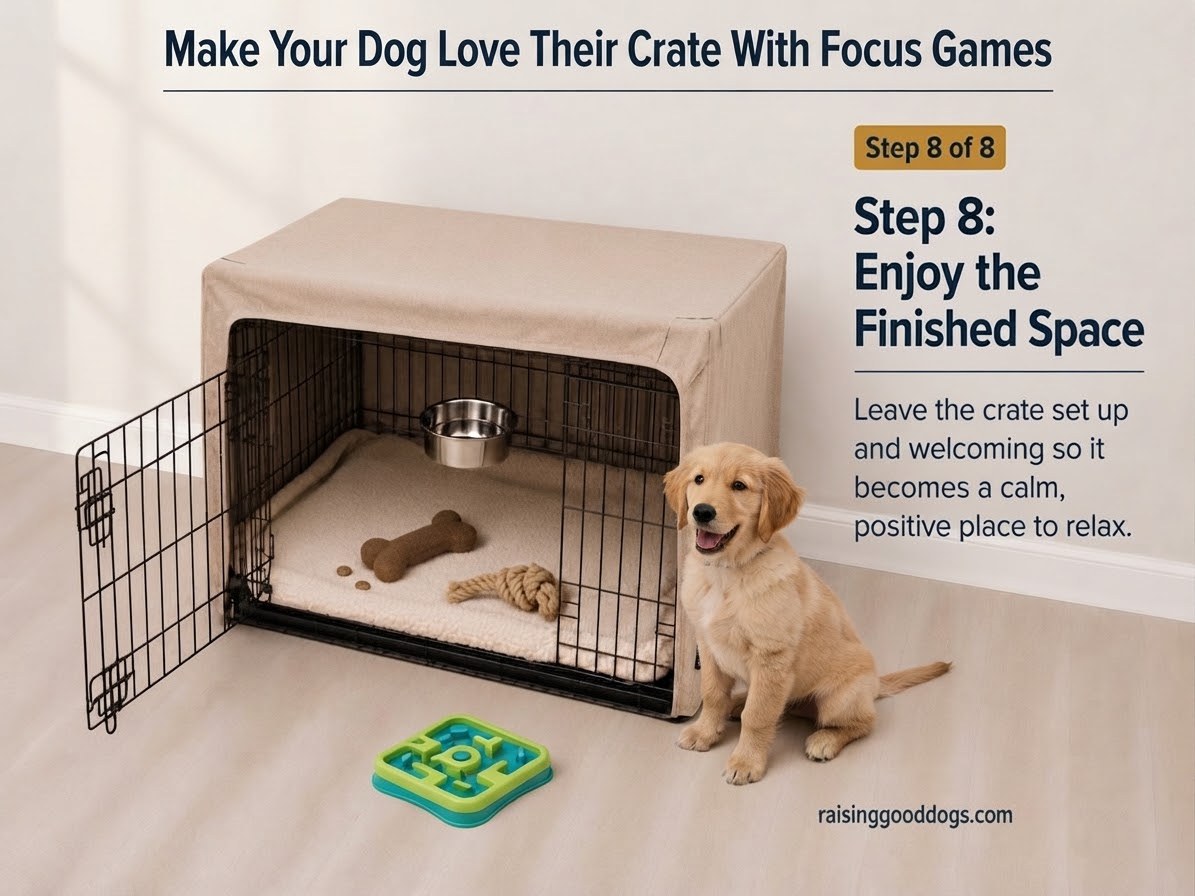 Make Your Dog Love Their Crate With Focus Games