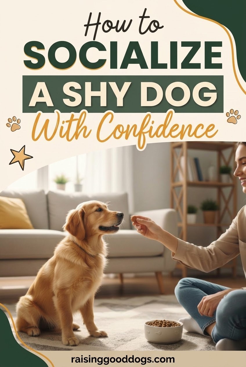 How to Socialize a Shy Dog With Confidence