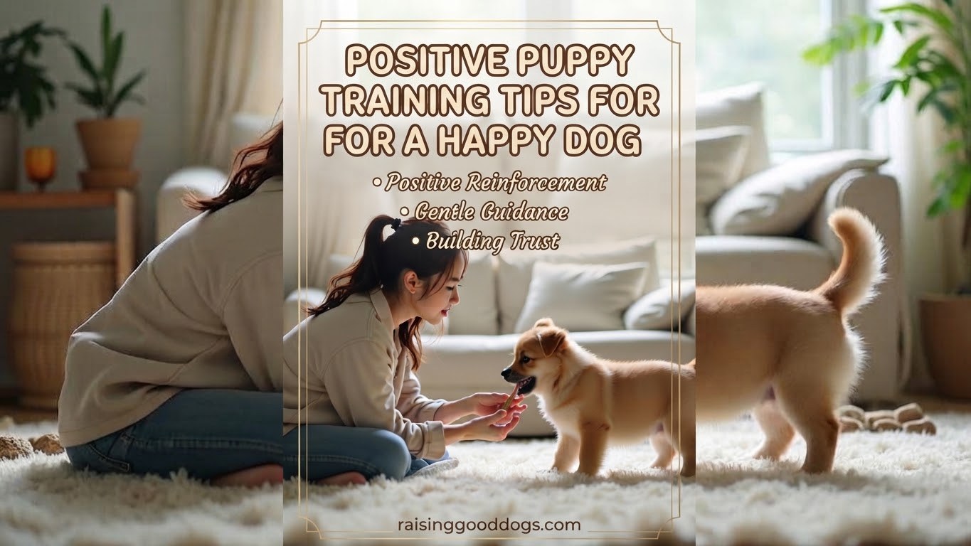 Positive Puppy Training Tips for a Happy Dog