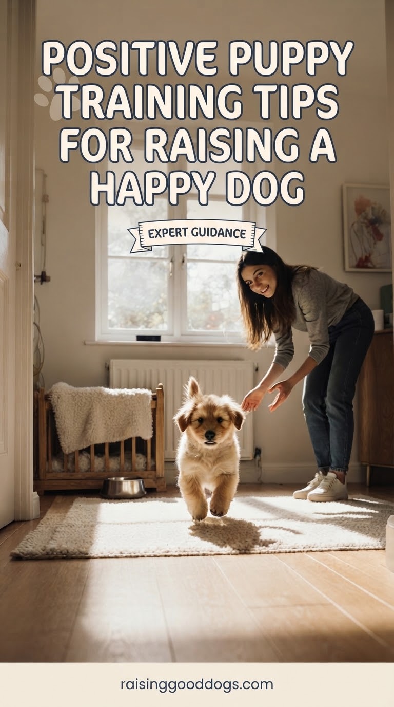 Positive Puppy Training Tips for Raising a Happy Dog