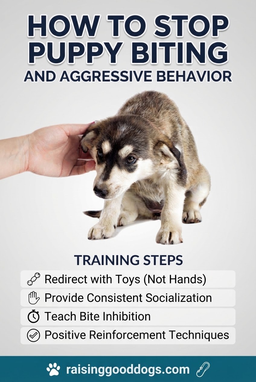 How to Stop Puppy Biting and Aggressive Behavior