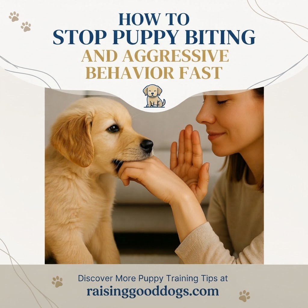 How to Stop Puppy Biting and Aggressive Behavior Fast