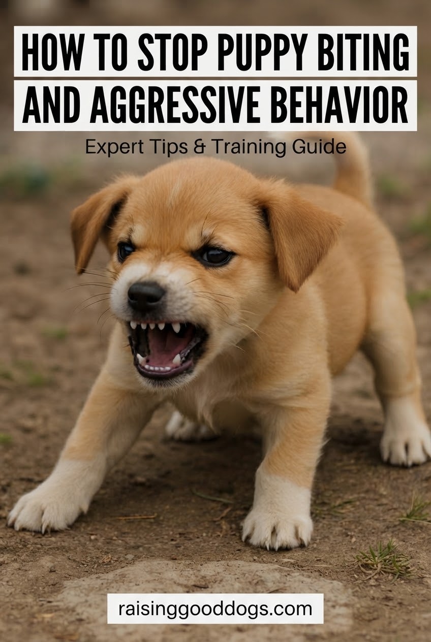 How to Stop Puppy Biting and Aggressive Behavior