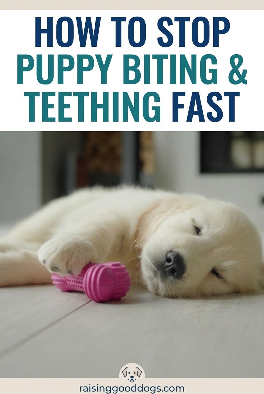 How to Stop Puppy Biting & Teething Fast