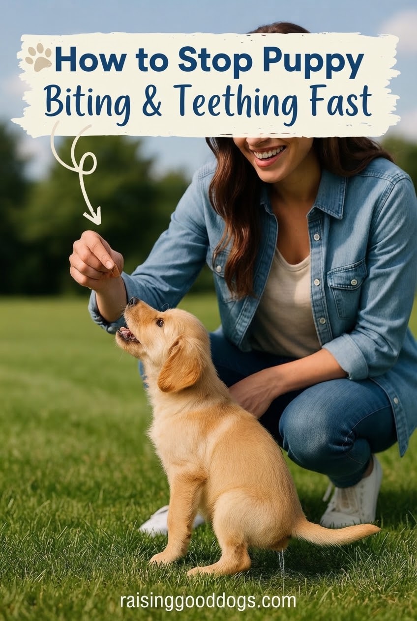 How to Stop Puppy Biting & Teething Fast