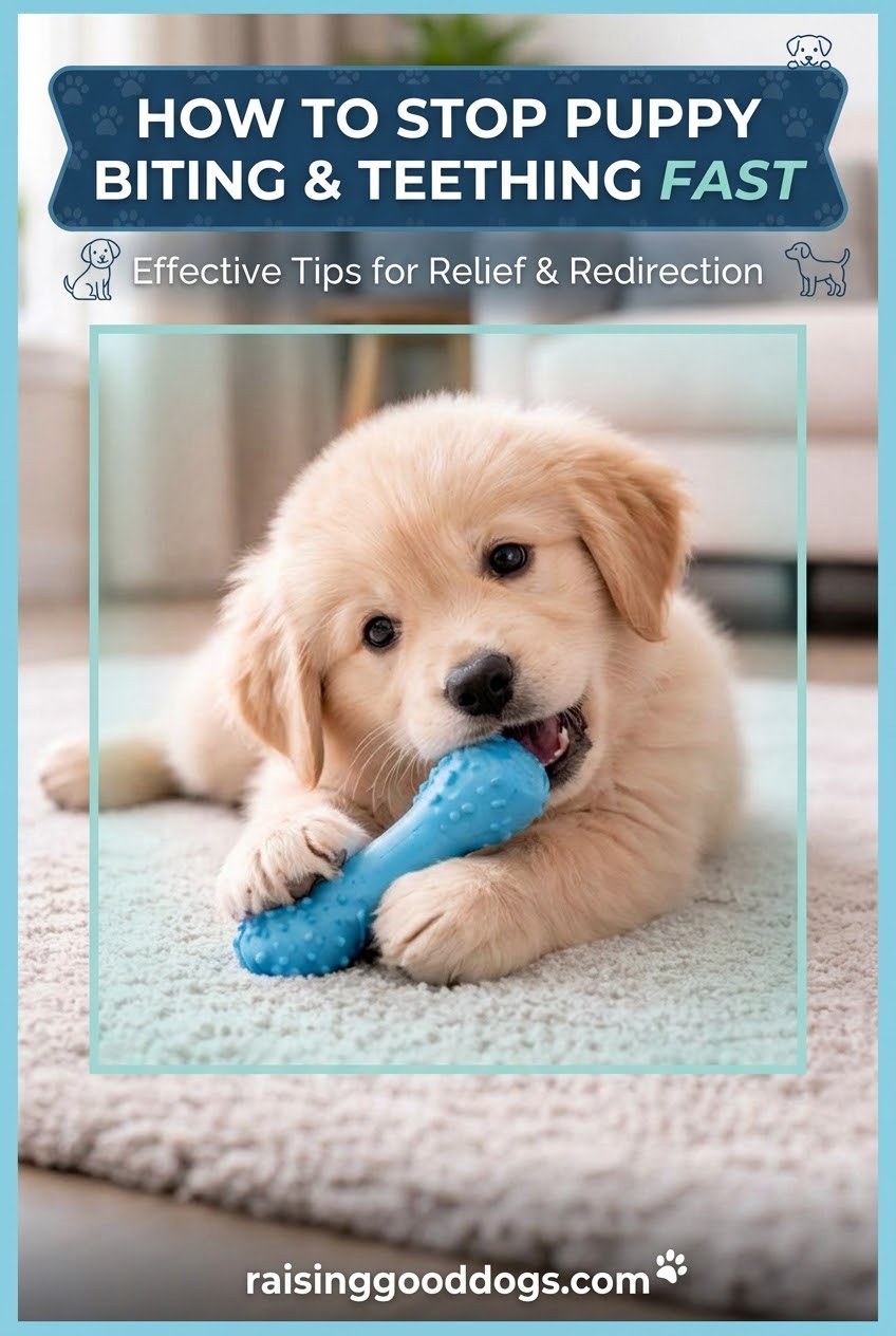 How to Stop Puppy Biting & Teething Fast