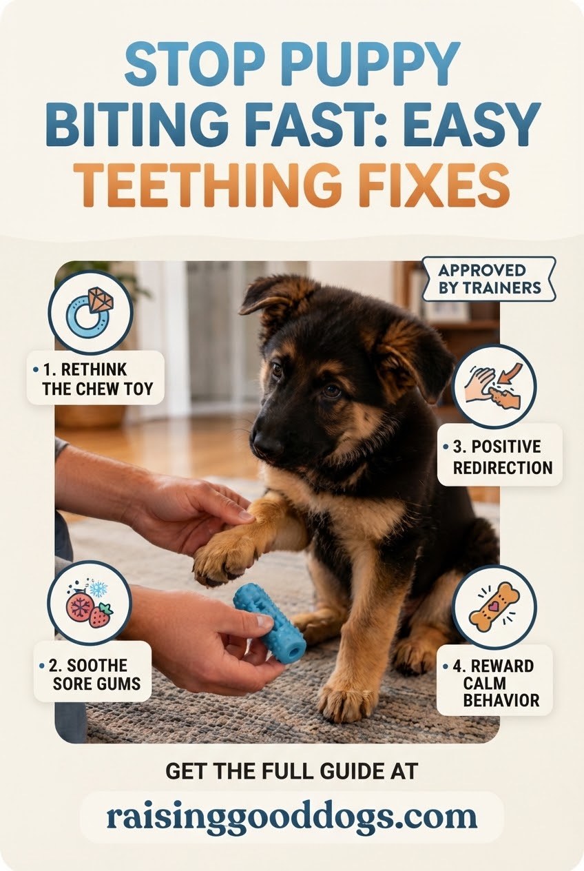 Stop Puppy Biting Fast: Easy Teething Fixes