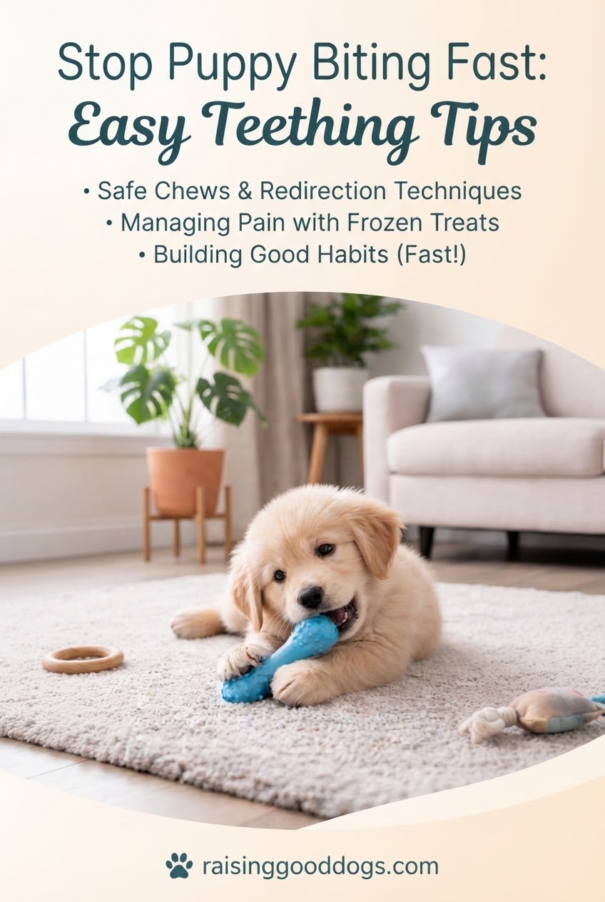 Stop Puppy Biting Fast: Easy Teething Tips