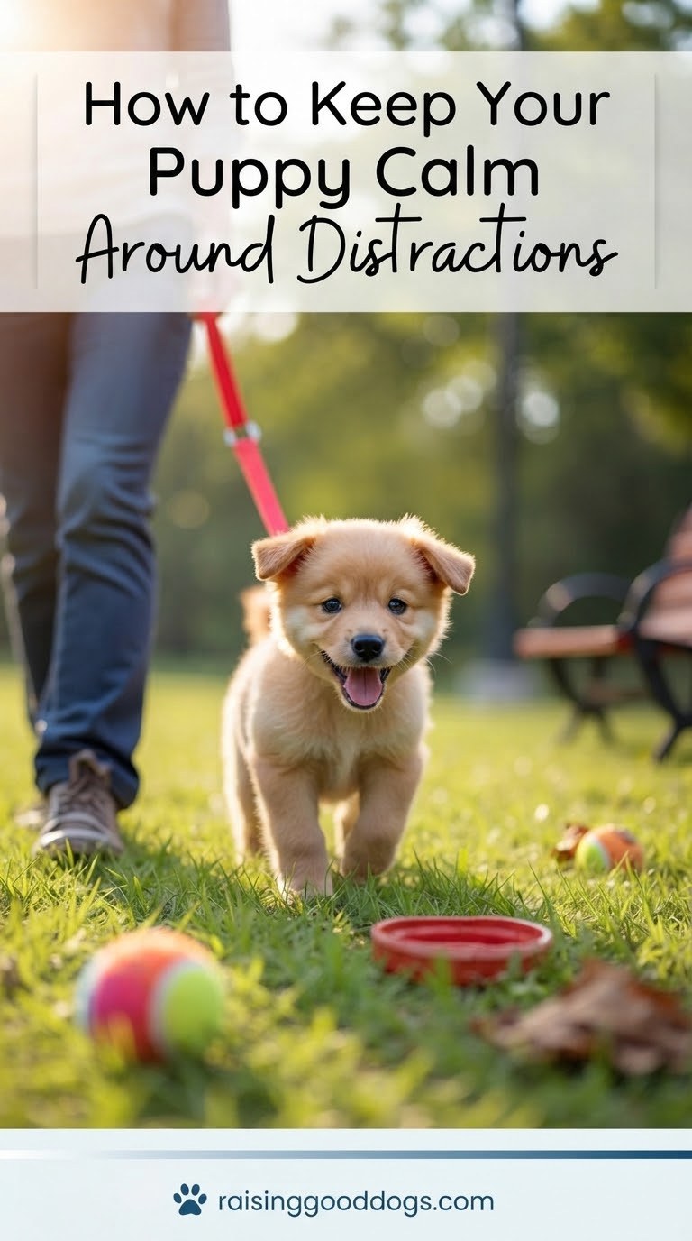 How to Keep Your Puppy Calm Around Distractions
