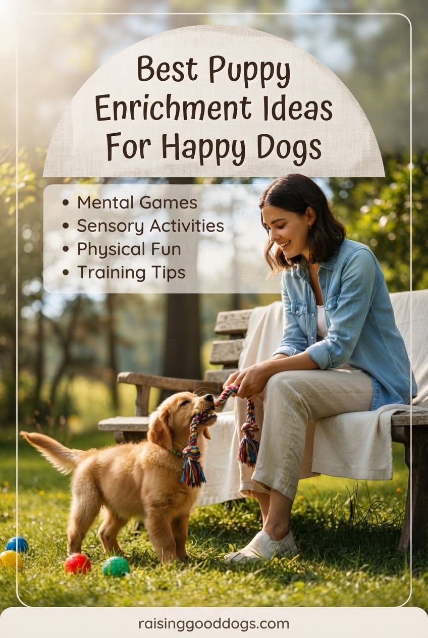 Best Puppy Enrichment Ideas For Happy Dogs