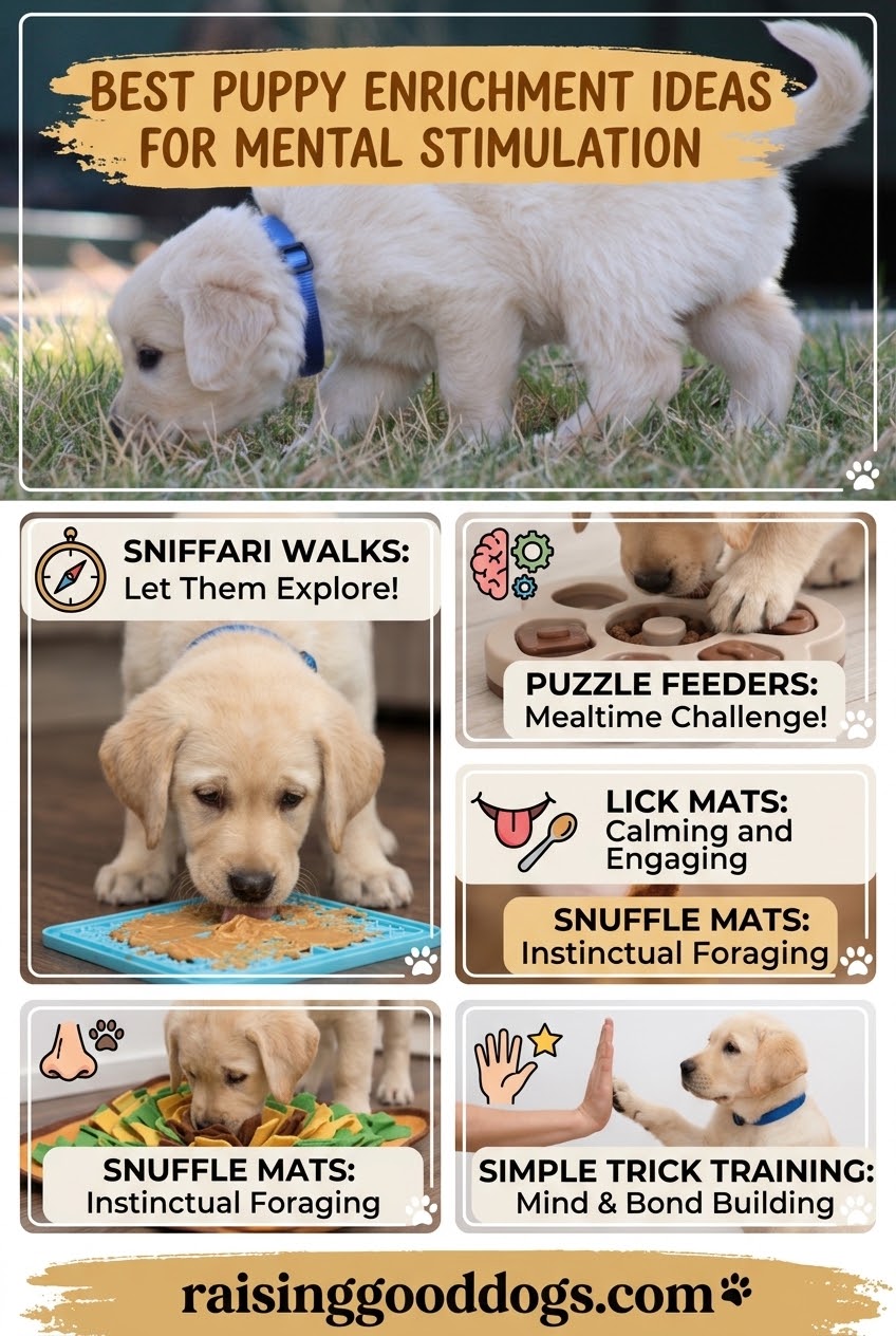 Best Puppy Enrichment Ideas For Mental Stimulation
