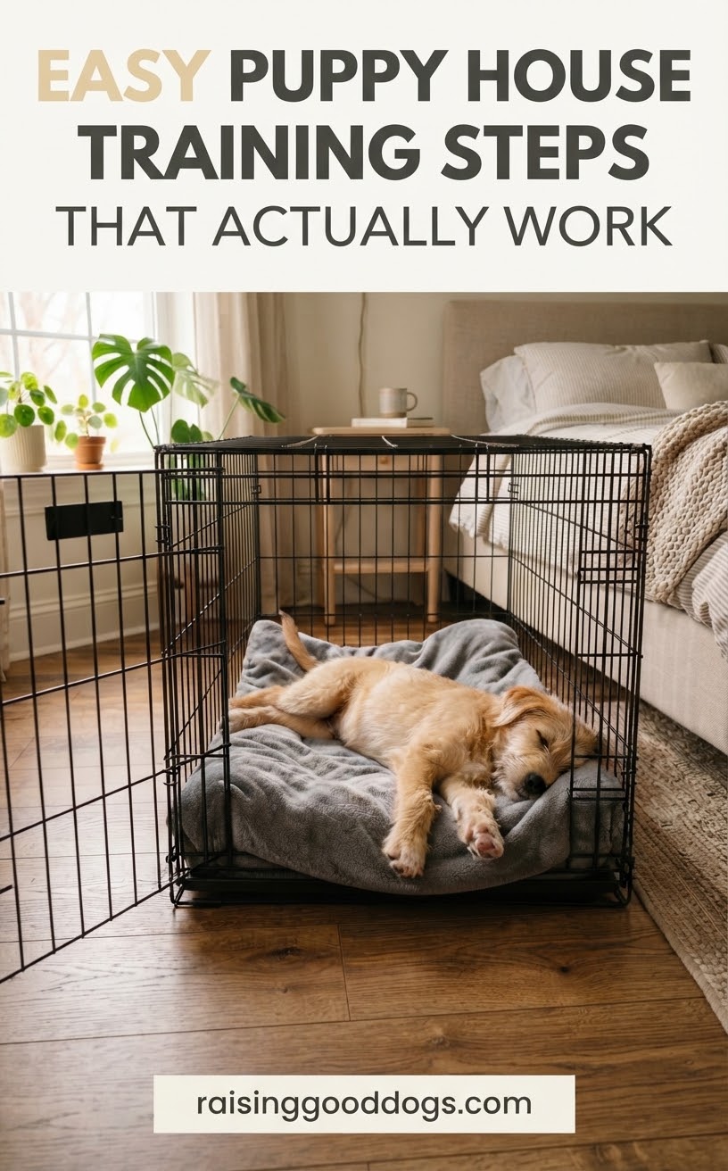 Easy Puppy House Training Steps That Actually Work