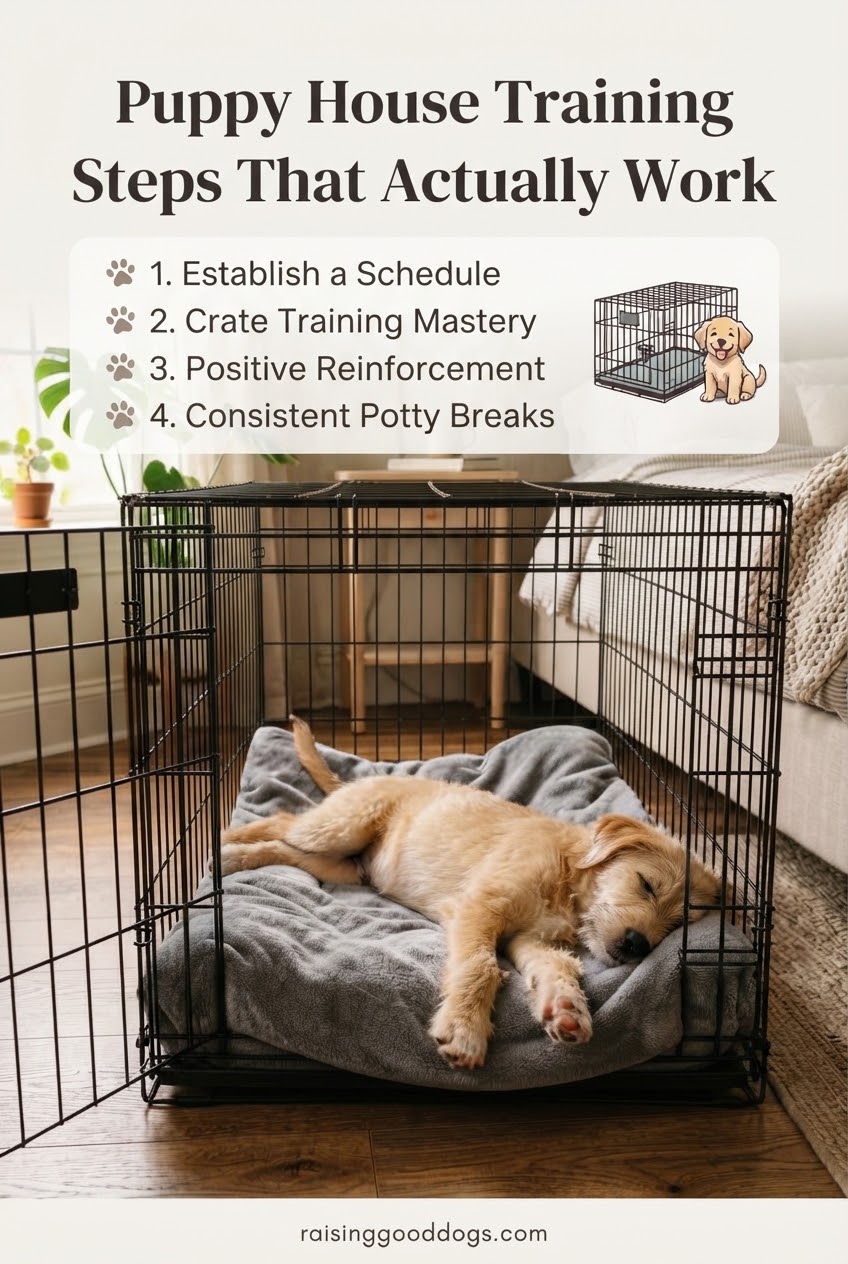 Puppy House Training Steps That Actually Work