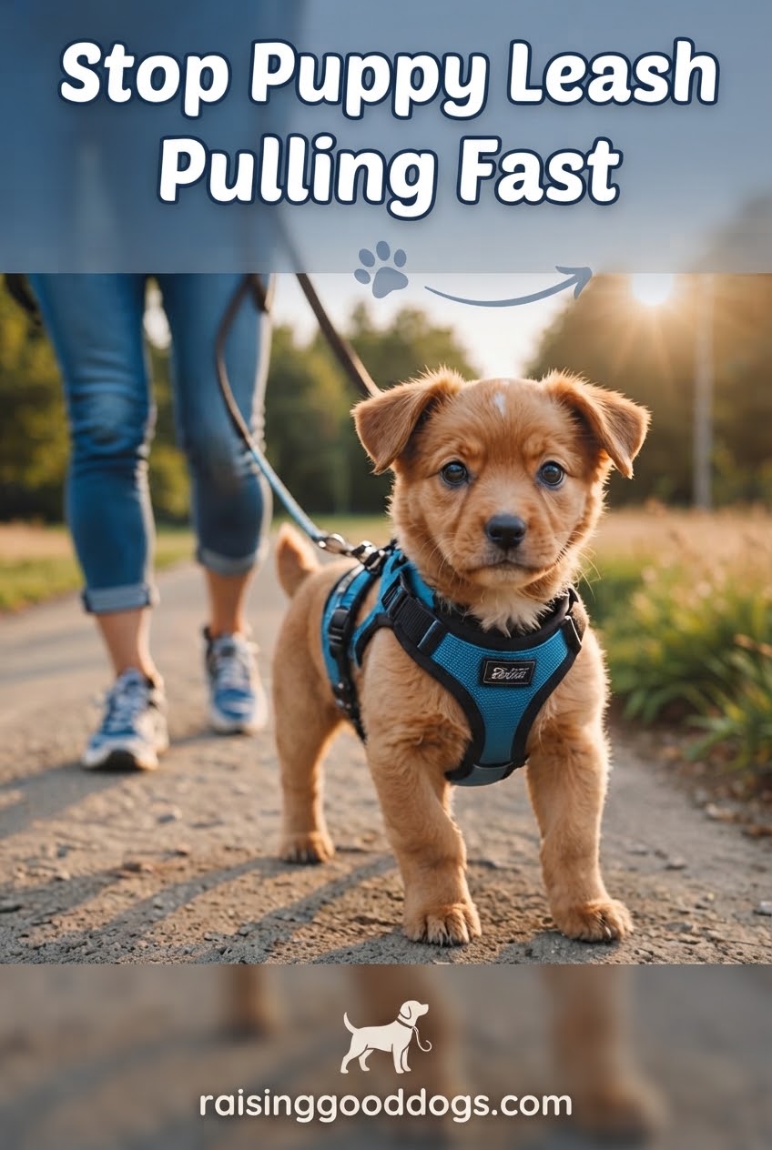 Stop Puppy Leash Pulling Fast